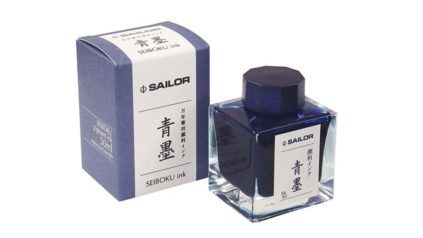 Sailor Seiboku Inktpot Blauw-Zwart